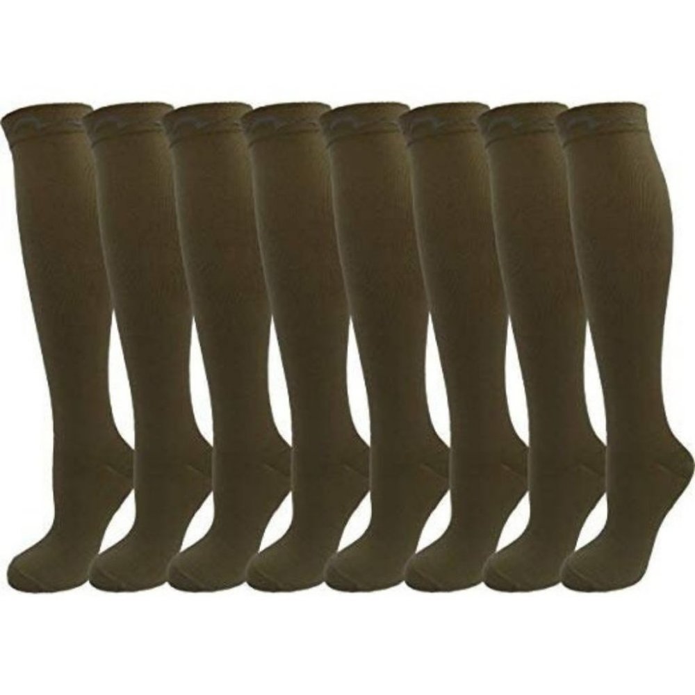 8 Pair Assorted Colors Small/Medium Compression So - image 4